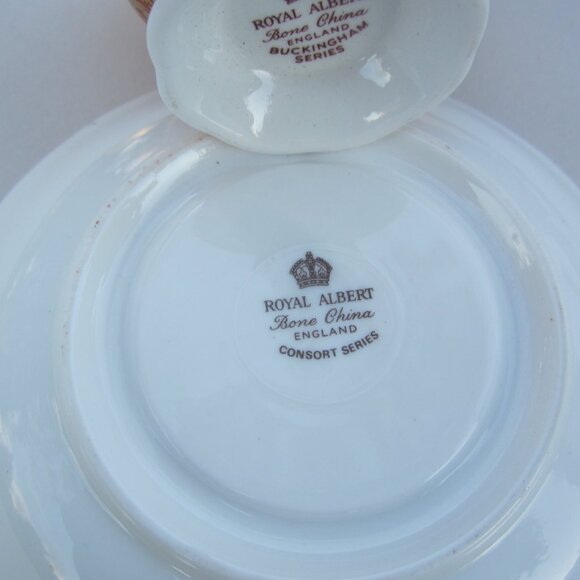 VTG ROYAL ALBERT CUP(BUCKINGHAM) & SAUCER(CONSORT), DISPLAY TEA SET - Picture 9 of 9
